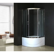 Душевой угол Royal Bath RB100BK-T-CH (прозрачное)